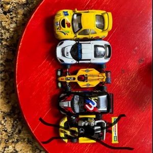 Toy Race Cars and Sports cars lot